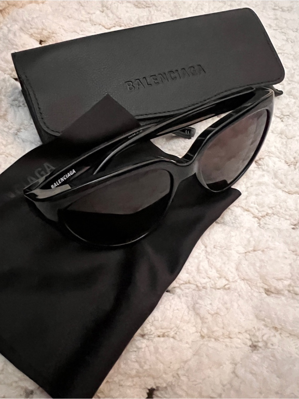 Balenciaga 56mm Cat Eye Glasses